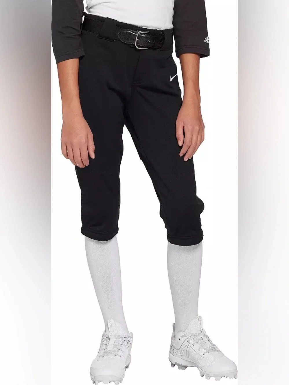 Nike Girls' Vapor Select Black Softball Pant
